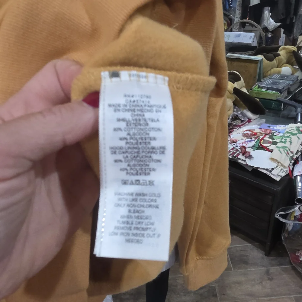 True Religion Tan Zip Hoodie